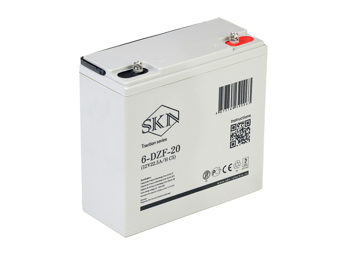 Свинцово-кислотный тяговый гелевый аккумулятор SKN 6-DZF-20 (12V22.5A/H C5)